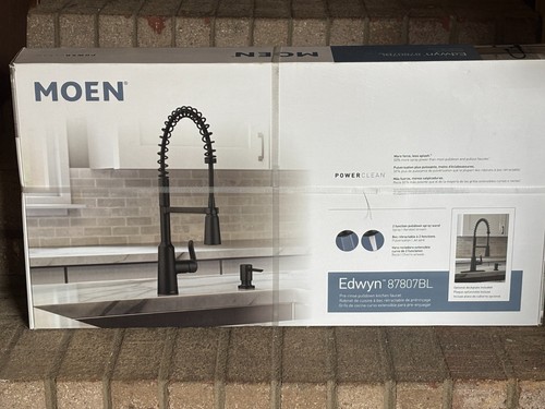 Moen edwyn 87807bl - moen, single